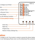Programming card for Beefed Up 1/10 Scale Brushless RC Motor And 60A ESC Combo With 4370KV F540 Sensorless Motor