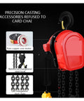Portable 1 Ton Electric Chain Hoist And Trailer Winch for Garage Crews and DIY Hustlers with pure copper motor and steel hook.