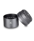 Premium Aluminum Toothless Grinder 2.5 Inch 4 Piece With Extra Storage Magnetic Lid Manual Herb Grinder Matte Gunmetal Gray Built For Effortless Grinding And Your Everyday Kitchen Hustle product view