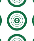 Pattern of EZ Aim IBS Rimfire Paper Shooting Targets 14x17 Inch, 25 Targets Per Sheet, 25 Pack Green White, Official IBS Rimfire Target