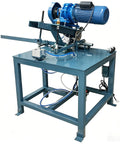 Heavy Duty Pneumatic Pipe Cutter For 0.78 To 3.94 Inch Round And Square Metal Tubes 220V, with motor and guide rail setup.
