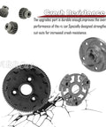 Durable 86T 48P Spur Gear Set With 19T 21T 23T Pinions And Slipper Clutch Upgrade For 1/10 Slash Rustler 2WD VXL