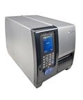 Heavy Duty Industrial Thermal Transfer Label Printer Built Different With A Rugged Metal Chassis, showing front and angled view.