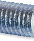 Close-up of a stainless steel ball plunger with slotted drive, M8X1.25 thread size for easy adjustment and robust hardware.