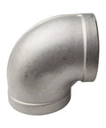 2 Inch Female Threaded Elbow Fitting NPT Stainless Steel 304 90 Degree Angled Pipe Elbow Copper Finish High Pressure Suitable Up To 150 Psi At 70F Ambient