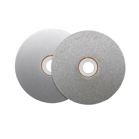 Flat Lap Grinding Wheel Pro Grade 4 Inch 100mm Polishing Disc with coated abrasive surface, visible front and back view