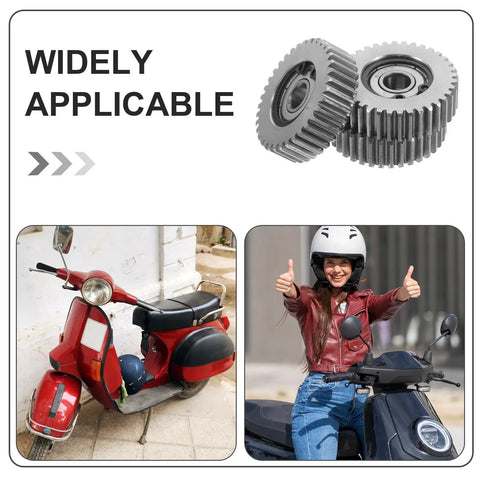 36T Steel Motor Gear Set With Washers for Electric Bikes and Folding Scooters Replacement Upgrade Pro Grade Durable Drive Accessory