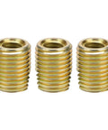 Self Tapping Thread Repair Inserts Kit For Furniture And Wood Carbon Steel 20Pcs M2 To M16 Inner M5x0.8 Outer M8x1.0 10mm Length No More Stripped Threads Heavy Duty Repair, three inserts
