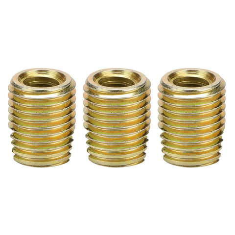 Self Tapping Thread Repair Inserts Kit For Furniture And Wood Carbon Steel 20Pcs M2 To M16 Inner M5x0.8 Outer M8x1.0 10mm Length No More Stripped Threads Heavy Duty Repair, three inserts