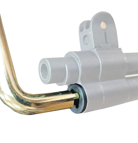 Top Shelf M1 Garand Gas Cylinder Lock Screw Wrench For Smooth Rifle Restoration And Pro Gunsmithing Jobs Featuring Heavy Duty Steel Build And No Slip Grip Design, close-up of hex engagement.