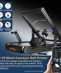 IR3 V2 Conveyor Belt 3D Printer With Infinite Z Axis Large Format 250x250mm for cosplay prototyping and production displayed