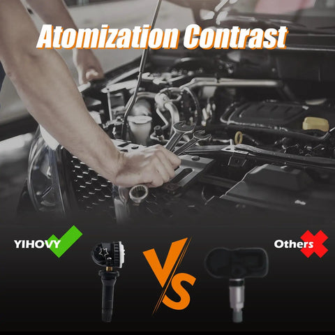 Preprogrammed TPMS Sensor Tire Pressure Monitoring System Replaces 13598771 Direct Fit For Buick Cadillac Chevrolet Gmc 315Mhz installation comparison.
