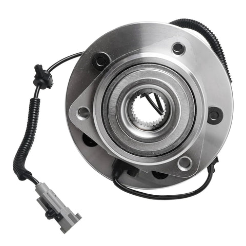 Top view of Beefed Up Front Wheel Bearing Hub Assembly For Jeep Grand Cherokee And Commander 2005 Through 2010 4WD And RWD Replacement Kit