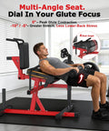 Man using Leg Extension And Curl Machine For Home Gym With Dual Mode Backrest Seated Extensions Or Prone Hamstring Curls 1000Lb