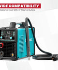 IPTM60 Non HF Pilot Arc Plasma Cutting Torch For CNC Machines 60 Amp with 20 Ft Cable connected to BTC500XP machine