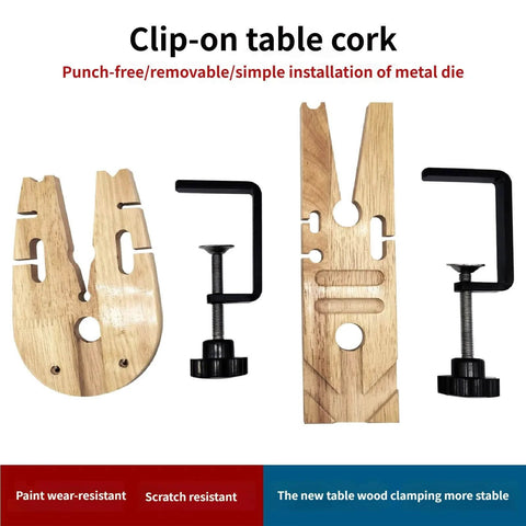 Pro Grade Jewelry Clamp Fixture For Goldsmithing And DIY Crafting Flexible Holding Structure Wood Workholding Device
