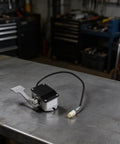 Heavy Duty Metal Throttle Foot Pedal For Golf Cart And Electric Vehicle Works Like A Dream With Ip55 Waterproof Seal And 0 To 5K Ohm Output straight upgrade on a workbench.
