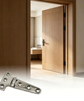 Heavy Duty T Pattern Door Hinge in 316 Stainless Steel Built Tough With Pre Matched Screws for Quick Install High Strength Door Joint