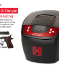 Top Shelf 80 Watt Heated Ultrasonic Case Cleaner 2 Liter Tank with digital timer for fast gun parts cleaning