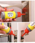 Dust-Free Graphite Powder Lubricant 60ml Pack of 3 for Cars and Locks, used on a door lock to ensure smooth operation.