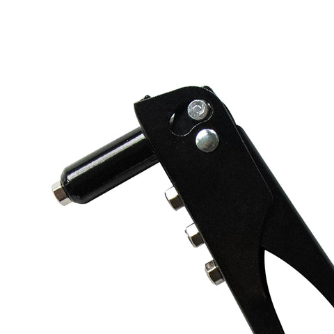 Badass Hella Strong Manual Rivet Gun With Comfortable Yellow Grip Single Hand Tool For Truck Fender Flares Corrosion Resistant Steel Heavy Duty Auto Shop Essential