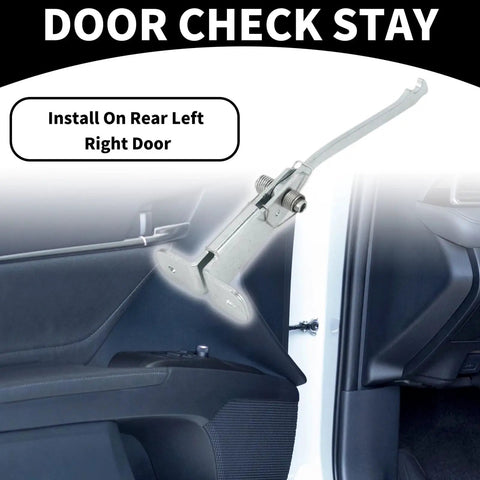 Opel Vivaro A Door Check Strap Rear Door Hinges adjustable opening angles heavy duty rust resistant metal close-up