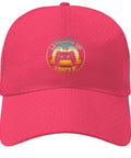 Rose red Cool Uncle Club Baseball Cap For Men Like A Dad But Cooler EST 2026 Adjustable with 'Leveling Up Uncle' graphic