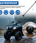 19.5 Inch ATV Gear Shifter Lever For Honda And Yamaha Heavy Duty Extended Hand Control Gear Shift Extension, waterproof feature