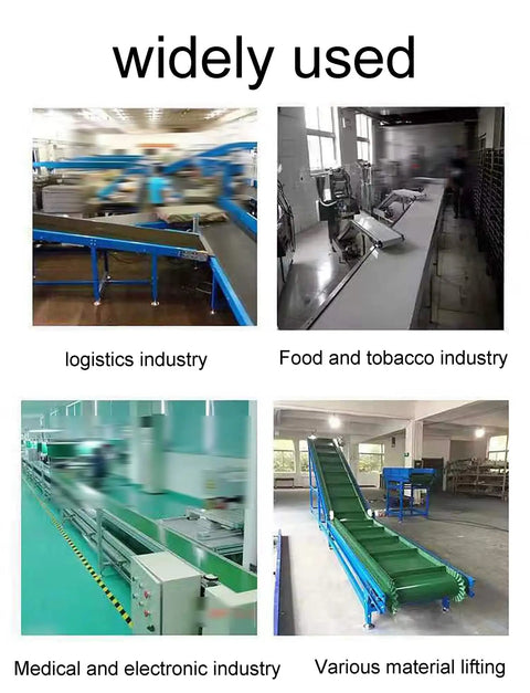 Heavy Duty PVC Drum Conveyor Belt For Flat Assembly Lines With 5mm Thick Durable Build Bucket Pulley Ready Ideal For Commercial Production Customizable Sizing From 110x22cm And Beyond For Easy Smooth Material Handling widely used in industries