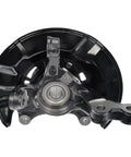 Close-up of Beefed-Up Front Steering Knuckles And Wheel Bearing Hub Assembly Replacement For 2009 2013 Toyota Corolla And 2009 2013 Toyota Matrix, 2-Piece Set