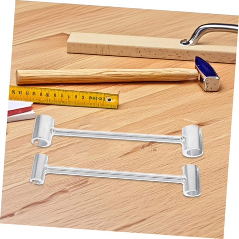 Adjustable Door Hinge Repair Tool Set Two Piece for Pro Grade Precision Hinge Adjustment and Gap Alignment on wooden surface
