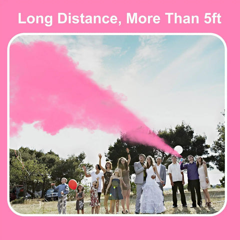 Absolute Banger 4 Pack Gender Reveal Fire Extinguisher Pink Color Blaster For Baby Shower Party Decor Long Range Smoke Spray Over 5 Feet Lowkey The Coolest Way To Kick Off Your Celebration With These Legit Crowd Pleasers For Expectant Parents