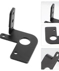 Auto Level Sensor Bracket Mount For 3D Printers Heavy Duty Iron Frame With Rust Prevention Coating Easy Plug And Play Sensor Holder For Rock Solid Accurate Leveling In Industrial Settings, black iron bracket 3.7cm