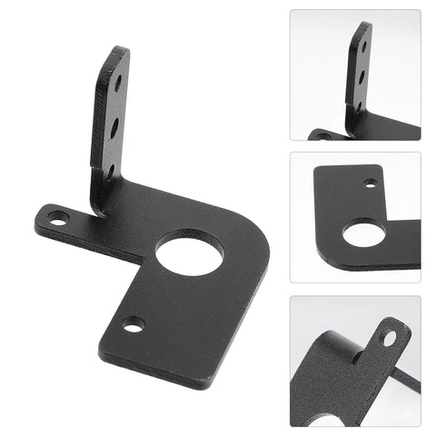 Auto Level Sensor Bracket Mount For 3D Printers Heavy Duty Iron Frame With Rust Prevention Coating Easy Plug And Play Sensor Holder For Rock Solid Accurate Leveling In Industrial Settings, black iron bracket 3.7cm