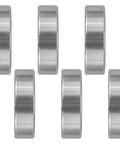 Beefed Up Deck Idler Arm Pivot Ball Bearings Set 16x35x11 Fits Scag Mowers 6 Pack Chrome Steel 52100 Bearings For Smooth Spindle Action And Tough Durability, six bearings