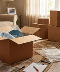 Heavy Duty Corrugated Large Mail Boxes 24x24x24 Inch Pack Of 10 Beefed Up Double Walled Shipping Boxes for Moving and Storage in Living Room