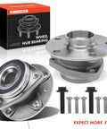 2 Pack Wheel Bearing And Hub Assembly For Volkswagen And Audi Vehicles with hardware and box packaging