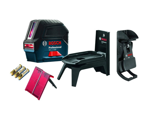 All In One Pro Grade Self Leveling Cross Line Laser With Plumb Points For Quick Leveling 65 Ft Range laser with accessories