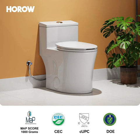 Compact One Piece Elongated Toilet With Dual Flush System And ADA Chair Height Tailored For Cozy Bathrooms Providing Smooth Operation And Quick Wipe Down Ease For Chill Daily Use And Smart Space Optimization