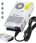 Beefy 24V 600W DC Switching Power Supply 110V to 220V AC Input 24V DC Output Regulated Converter with cables and mounting screws