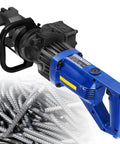 CUTPOIY 900W Electric Rebar Bender Machine 5/8-Inch #5 Steel Rod Bender with copper motor and steel rods