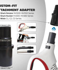 Universal Vacuum Hose Adapter Kit Quick Connect Reducer Set with various adapters fitting multiple vacuum brands.