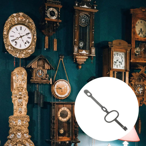 Vintage Clock Pendulum Replacement 4.92 x 1.37 x 0.27 In Mechanical Shaft For Antique Grandfather Clocks Old School Repair Part