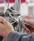 Person using Pliers Wrench XS 4 Inch One Hand Quick Adjust Pliers for Gripping Holding Pressing and Bending Up To Three Quarter Inch.