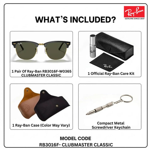 Square Shape Non-Polarized Sunglasses With G-15 Green Lens For Men And Women, Includes Official Eyewear Kit