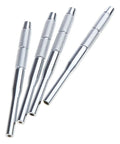 Stainless Steel Hollow End Roll Pin Kit Set For Multi Size Pins 4 Piece Starter Tool Set, side view close-up