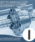 2Pcs High Carbon Steel M16X80MM Hex Socket Screw Thread Ball Plunger view showing steel components for precise positioning.