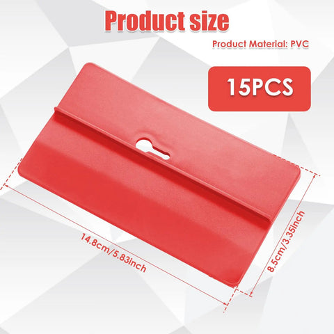 15Pcs Drywall Fitting Tool Set for Easy Ceiling Installations, Portable Gypsum Plate Panel That Holds Drywall In Place, Safe Quick Woodworking Holder for No Sweat Ceiling Projects, Red