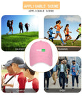 Party Ready Saint Patrick's Day Pub Cap For Men Pink Lightweight Adjustable Buckle One Size Fits Most in various active scenes