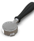 Bottomless Portafilter For Silvia 58mm E61 3 Cup Naked Version 3 With 21g Basket Ergonomic Handle on white background